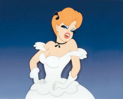 null Uncle Tom's Cabana - Tex Avery Studio MGM, 1947. Cellulo publicitaire. Sur un...