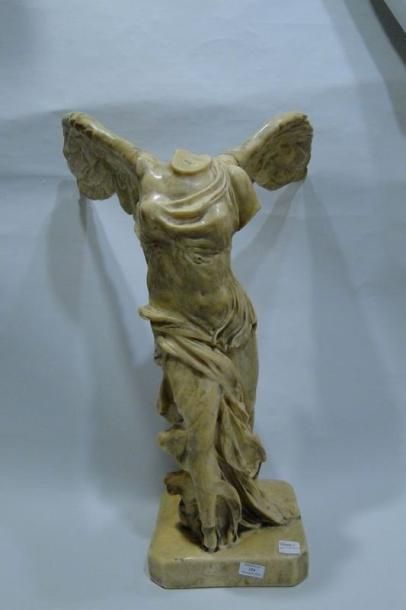 null Victoire de Samothrace Sculpture en cire 476 hauteur 76 cm Fondeur Henri Na...