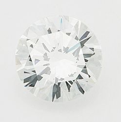 null Diamant non monté taille brillant pesant 3,40 cts, couleur D, pureté VS1 Certificat...