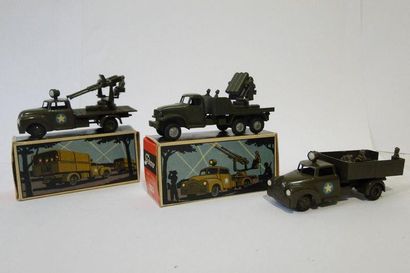 Tekno Army Truck with Soldiers, réf. 950 (2 ex.) (Ab)