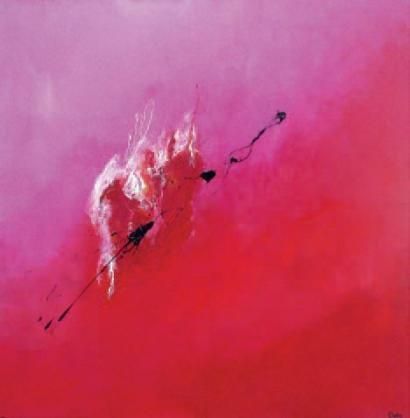 GAITEE Luc, né en 1970 Cupidon, février 2010 Peinture sur toile, signée en bas à...