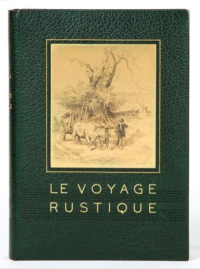 SILVESTRE (Charles) Le Voyage rustique. Paris, Société de Saint-Éloy, 1933. Grand...