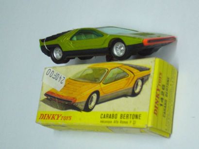 null DINKY TOYS France 1426 VOITURE CARABO BERTONE VERT Etat: N+B