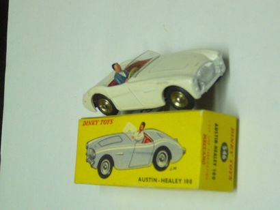 null DINKY TOYS France 546 VOITURE AUSTIN HEALEY 100 BLANC Etat: N+B