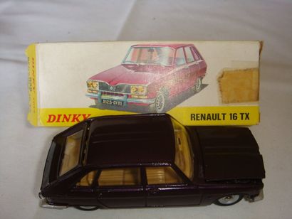 null DINKY TOYS France 538 VOITURE RENAULT R 16 TX MADE IN SPAIN BORDEAUX Etat: ...