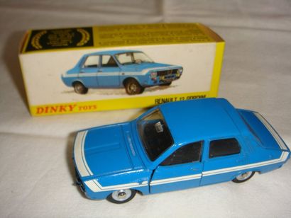 null DINKY TOYS France 1424 VOITURE RENAULT R 12 GORDINI BLEU Etat: N+B