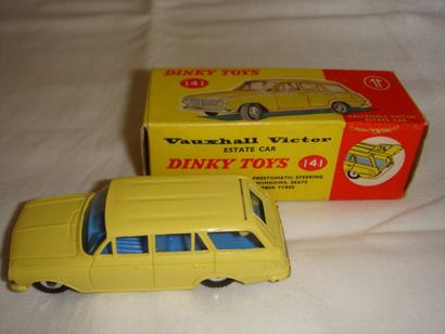 null DINKY TOYS GRANDE BRETAGNE 151 VOITURE VAUXHALL VICTOR JAUNE Etat: N+B