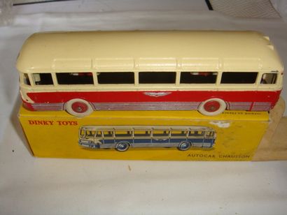 null DINKY TOYS France 29F BUS CHAUSSON BEIGE ROUGE Etat: N+B