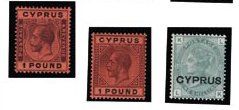 null CHYPRE collection 1880-1937 *, Ø, ensemble très avancé en timbres types dont...