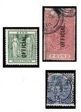 null NOUVELLE ZELANDE *, Ø, Poste et Service collection de timbres types (souvent...