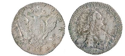 IDEM Rouble, 1771 Saint Petersbourg. TTB