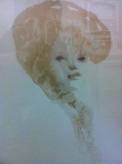 FINI Leonor, 1907-1996 Portrait de Brigitte Bardot Lithographie signée en bas à droite...