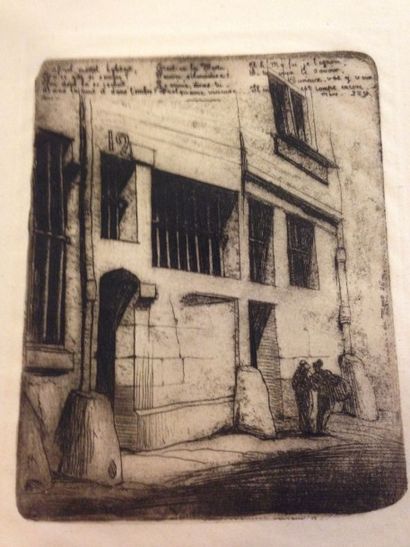 MERYON Charles, 1821-1868 

Rue des mauvais garçons

Gravures

12,5 x 10,4cm