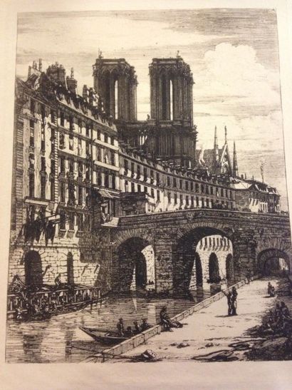MERYON Charles, 1821-1868 

Le petit pont, 1850

Gravures, monogrammée en haut à...