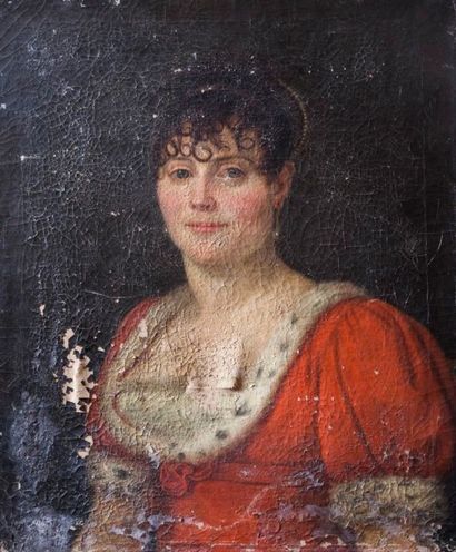 GIRARDIN (Attribué à Alexandre François Louis de, comte) 1777 - vers 1835 Portrait...