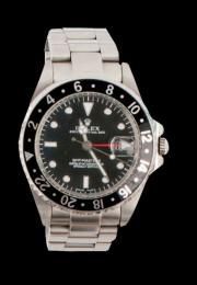 null Montre bracelet d'homme Rolex Oyster Perpetual Date GMT Master II en acierà...