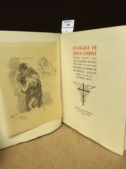ERASME Éloge de la folie. Paris, Éditions littéraires de France, 1946. In-4, maroquin...