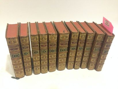 FONTENELLE (Bernard Le Bovier de) 11 Volumes, 1766 Paris, Saillant, Desaint, Regnard,...