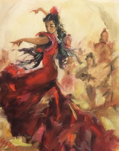null GOMEZ P. (XXe siècle)

Danseuse de Flamenco

Huile sur toile, signée en bas...