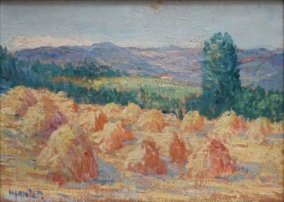 null MONTET Maurice, 1905-1997

Meules devant les collines

huile sur toile, signée...