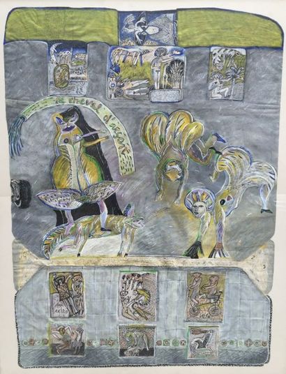 null WIRBEL Véronique (1950-1990)

Le cheval d'arçon

Technique mixte sur papier,...
