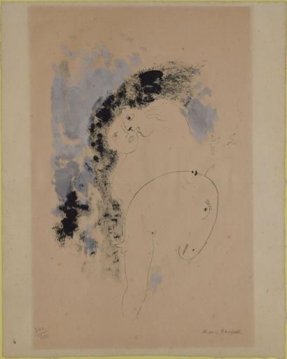 null CHAGALL Marc, 1887-1985

L'aube, 1958

gravure en noir et gris (insolation,...