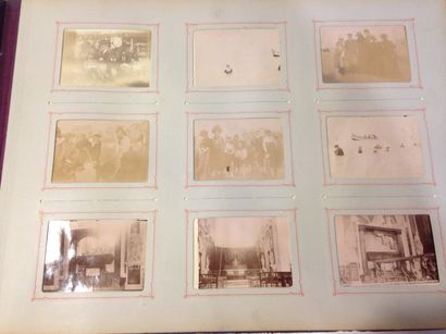 null album contenant 193 photos vers 1900 dont : 

le paquebot Sussex, des portraits,...