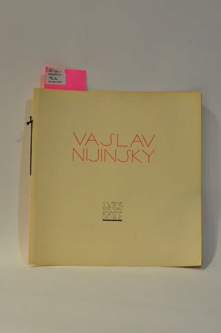 COCTEAU (Jean) - Vaslav Nijinsky 
Six vers de Jean Cocteau, six dessins de Paul Iribe....