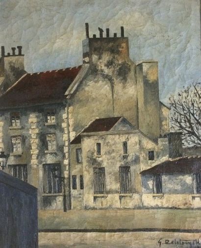 DELATANYETRE G. (XXème siècle) Maison

Huile sur toile, signée et datée 1927 en bas...