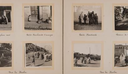 Album de photographies anciennes. Algérie et Tunisie, 1906-1913.
Alger. Le port....