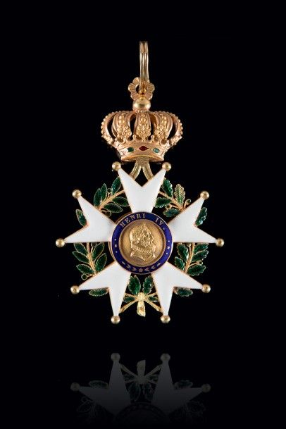 null Croix de commandeur de l'ordre de la légion d'honneur en or (poids brut : 44.6gr)

Epoque...
