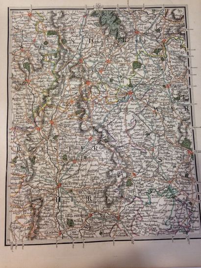 Recueil CARY ' S Cary's New map of England and Wales with part of Scotland , on which...