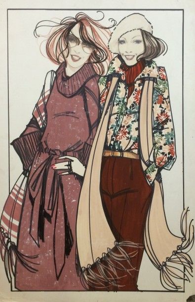 null LACAZE A.? (XXe siècle)

Couples

Trois dessins de mode à la gouache , feutre...