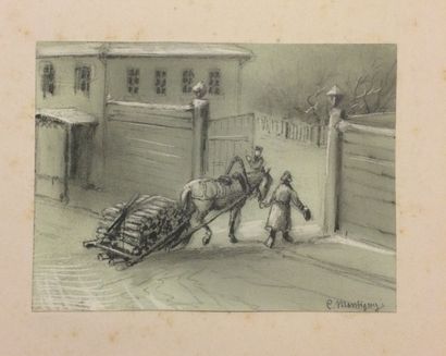 null MONTIGNY C. (XIXe siècle)

Scène de vie rurale, Russie

17 dessins à la mine...