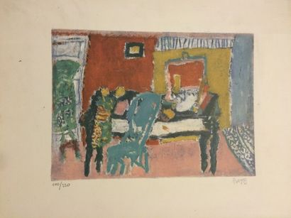 null POUGNY Jean (1892-1956)

Intérieur

Lithographie (insolation et salissures),...