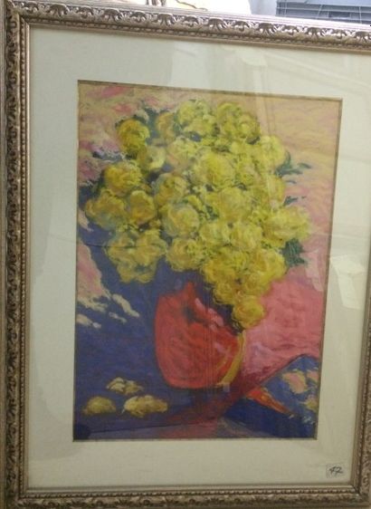 null VIDAL Bernard (né en 1944)

Vase rouge

Pastel, signé en bas à droite, titré...