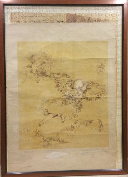 null DAVID Eva (XXe siècle)

Ange

Lithographie sur papier Japon (insolation, pliures...