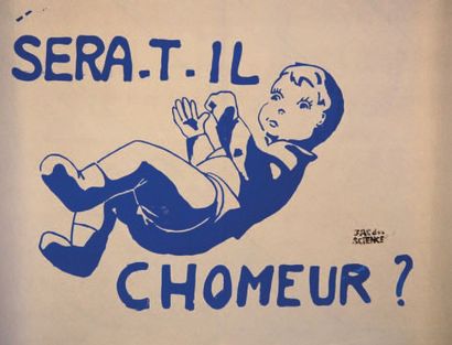 ANONYME Lot de trois affiches, 1968
Sérigraphies.
84x60 cm.