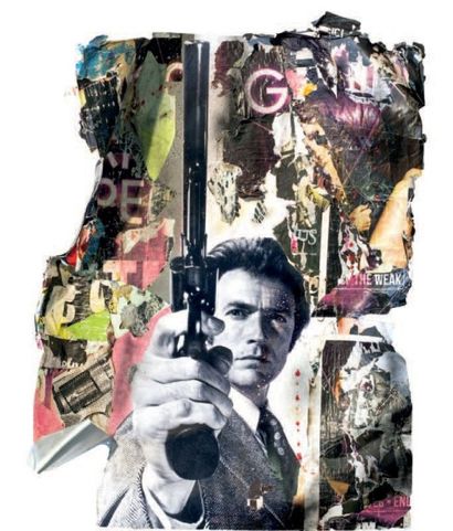 ROMAIN Joachim (né en 1973) Dirty Harry, 2015
Technique mixte, tirage photographique...