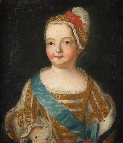 École FRANÇAISE vers 1700 



Portrait d'un enfant de la famille royal de France,...