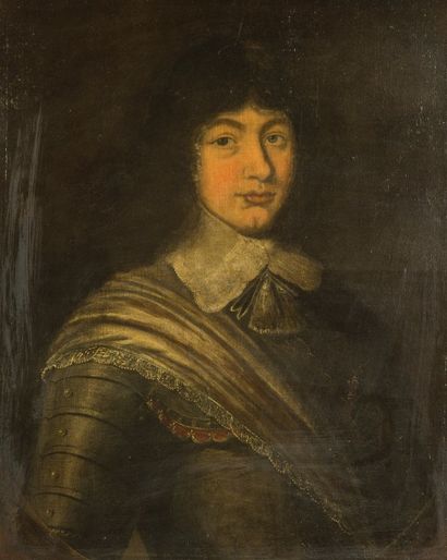 HONTHORST Gerard van (Ecole de) 1592 - 1656 

 

Portrait en buste d'un jeune prince,...