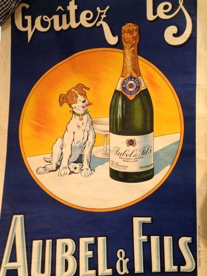 null AUBEL ET FILS

Affiche publicitaire polychrome. Affiches Gaillard Paris-Amiens

Déchirure...