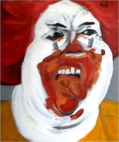 null Ronald, 1
Peinture, signée en bas à droite
40 x 30 cm.