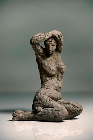 OUCHENE-BOUREAU Tifenn 

Ondine

Photographie d'après sa sculpture, encadrée,

60...