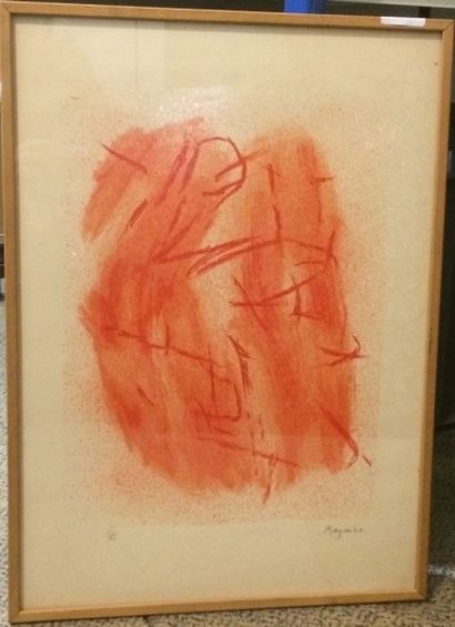 null BAZAINE Jean (1904-2001)

Composition

Lithographie (insolation et piqures),...