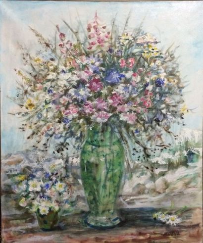 null KOVEA EHLINGER Radka (née en 1937)

Bouquet de fleurs

Huile sur toile (enfoncements),...