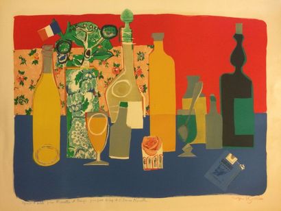 null BEZOMBES Roger (1913-1994),

Nature morte

Lithographie (insolation et traces...