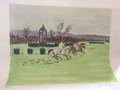 null BRAYER Yves (1907-1990)

Course de chevaux 

Lithographie (marques de plis et...