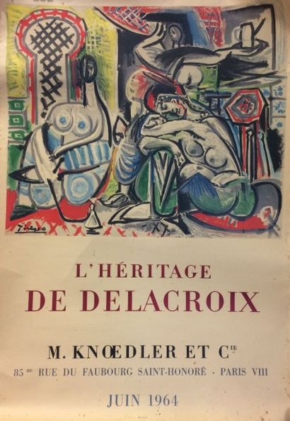 null PICASSO Pablo (d'après)

L'héritage de Delacroix, juin 1964

Affiche publicitaire...