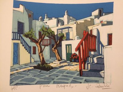 null QUILICI Jean-Claude (né en 1941)

Provence - Marseille - Grèce

Lot de 5 lithographies,...